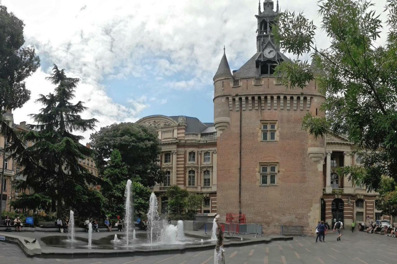 :) Grand Studio Lumineux A Toulouse Et Parking Ngoại thất bức ảnh